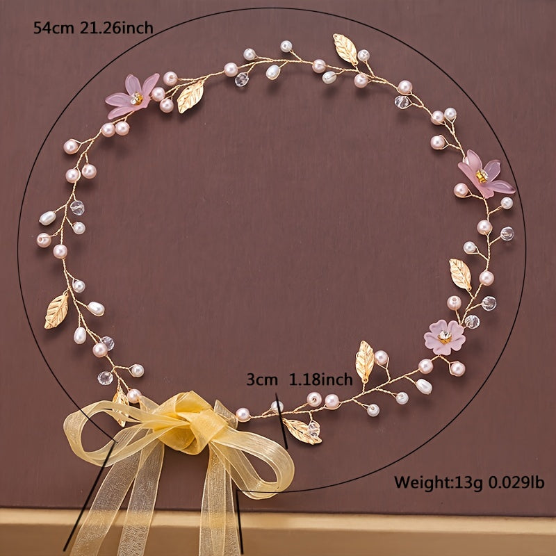 Crystal Beaded Headband Wedding