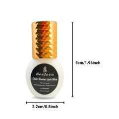 Clear Lash Glue for Cluster Eyelash Extensions Fast Drying Sensitive Waterproof