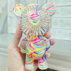 Mini Bear Fan Rechargeable 3 Modes USB Charging Multicolor Portable