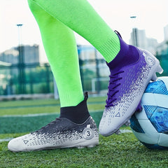 AG Cleat Soccer Shoes Outdoor Training Shoes for Men and Women