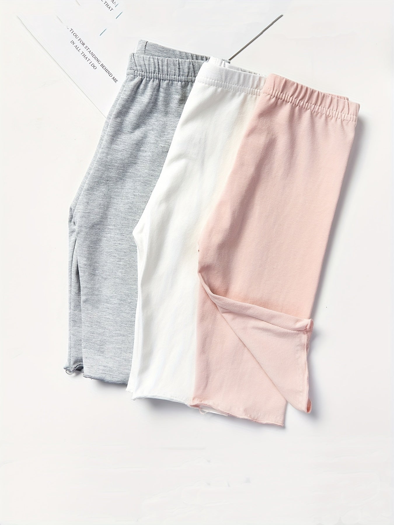 Girls Thin Cotton Bottoming Shorts Mid Stretch Quick drying Shorts