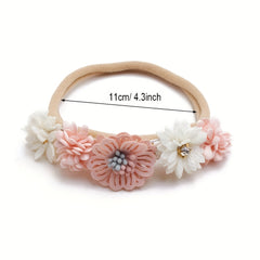 Flowers Headband Hair Accessories for Baby Girls