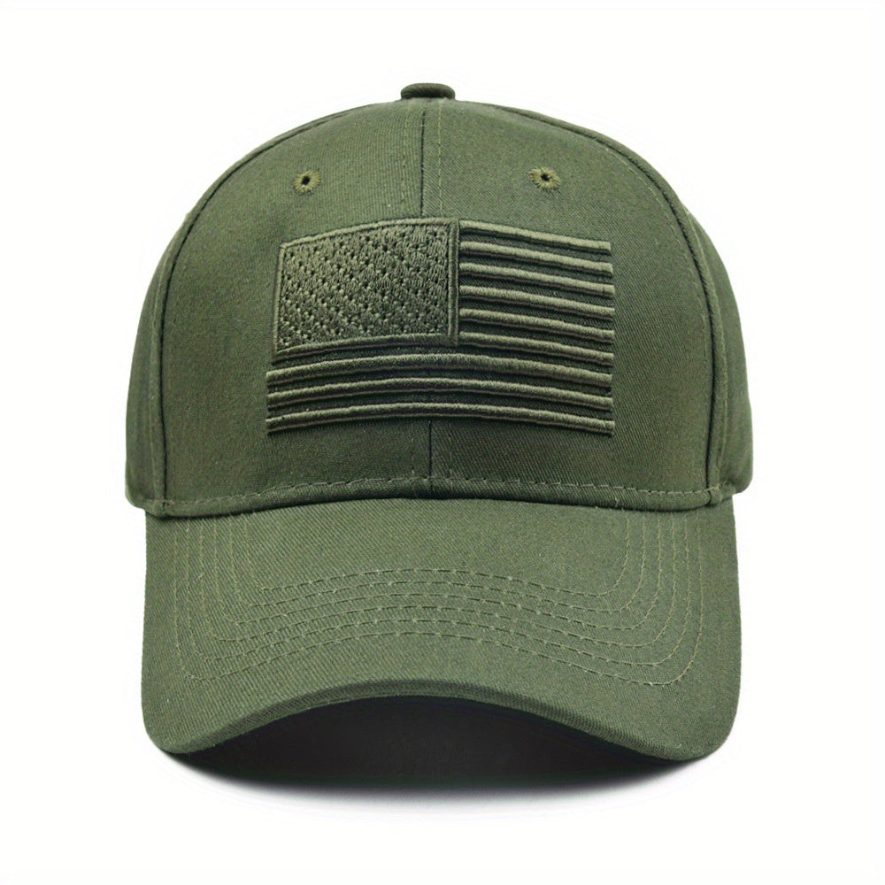 Flag Embroidery Baseball Cap Patriotic Independence Dad Hat
