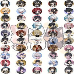 50 Time Agent 2D Anime Cheng Xiaoqing Stickers Notebook Decoration Decals