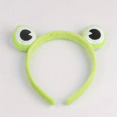 Frog Cartoon Headband Hair Hoop for Face Washing and Dress Up