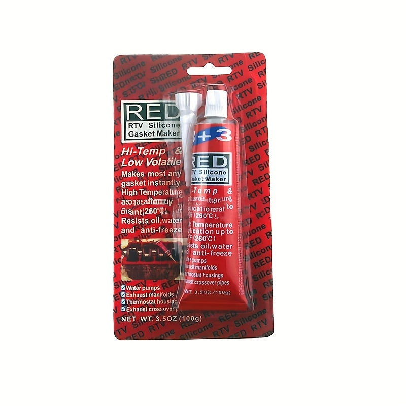 100g Gasket Sealant Waterproof Silicone Engine Sealant High Temp Gasket Sealer