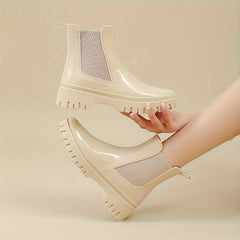 Women's Thick Bottom Waterproof Rain Boots