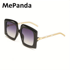Men's Large Frame Sunglasses Sun Protection Decorative Accessories