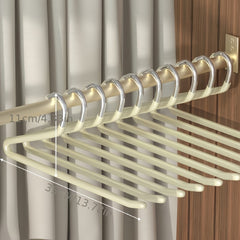 5pcs Non-Slip Trousers Hangers - Maximize Closet Space