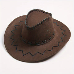 Breathable Sunshade Cowboy Hat Retro Knight Hat