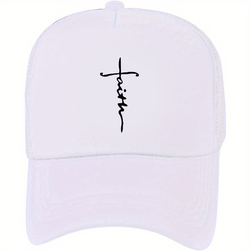 Unisex Sunshade Preppy Style Adjustable Baseball Cap For Outdoor Sport