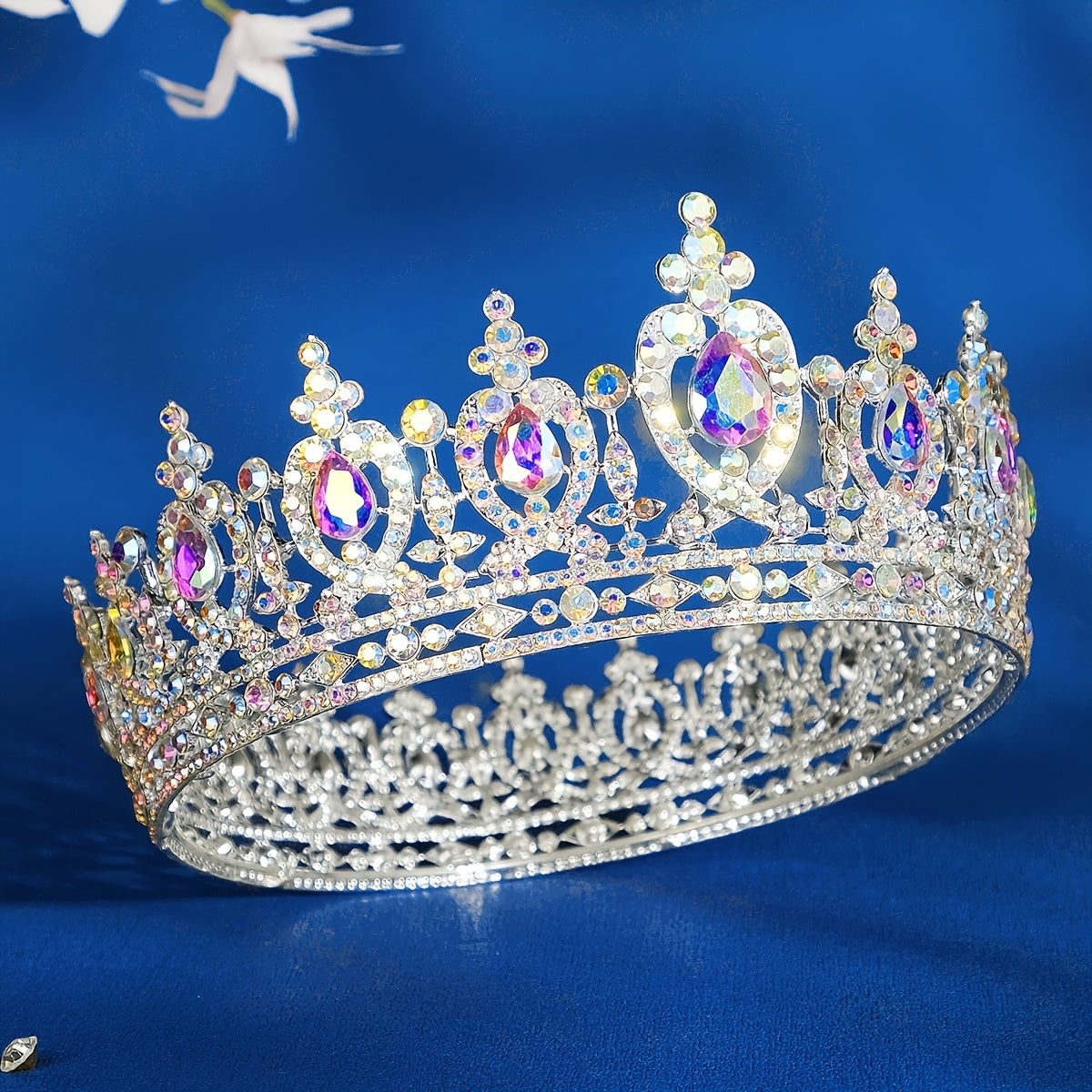 Rhinestone Crown Hairband Tiara Party Decorations