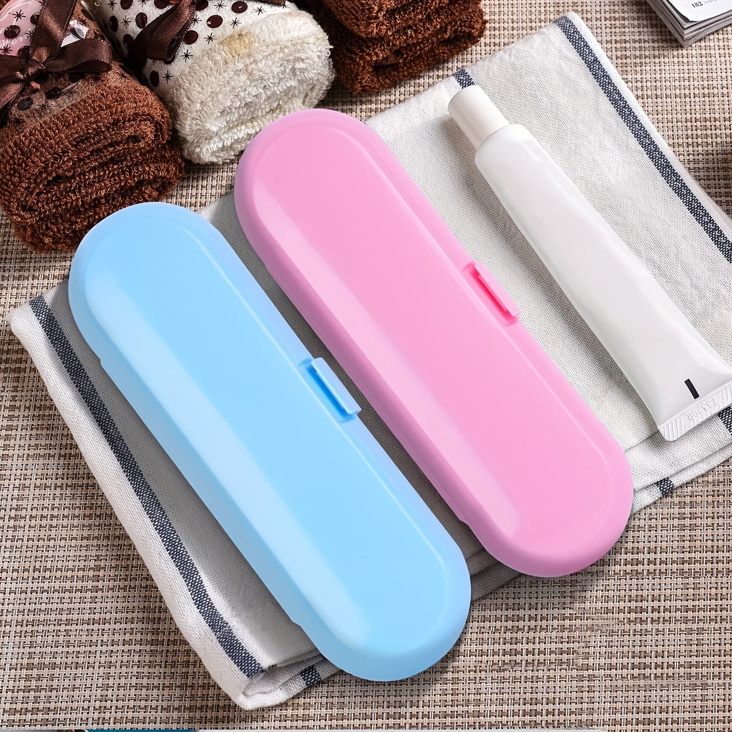 Portable Toothbrush Storage Box for Travel