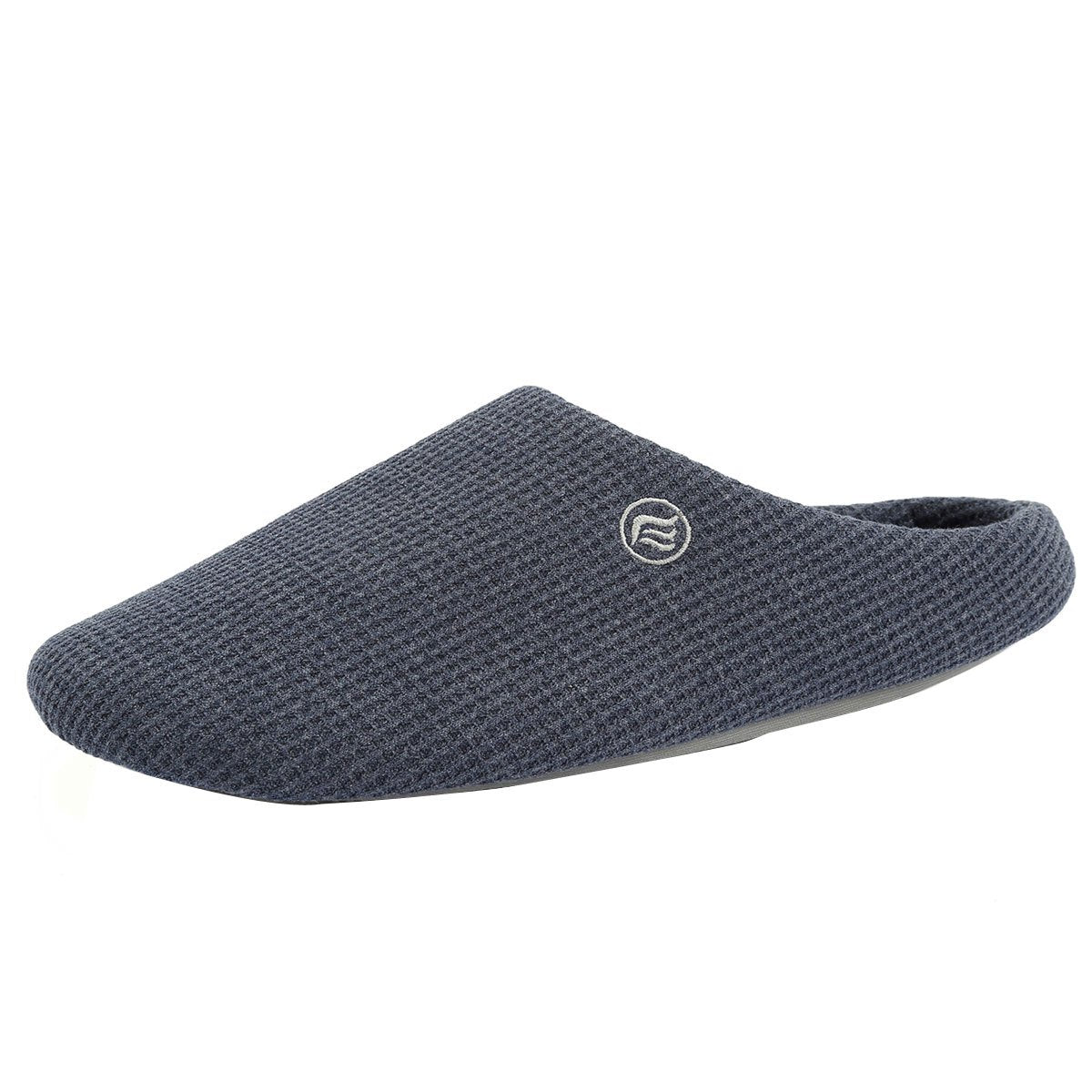 Memory Foam Cotton Lining House Shoes Closed Toe Non Slip Slippers