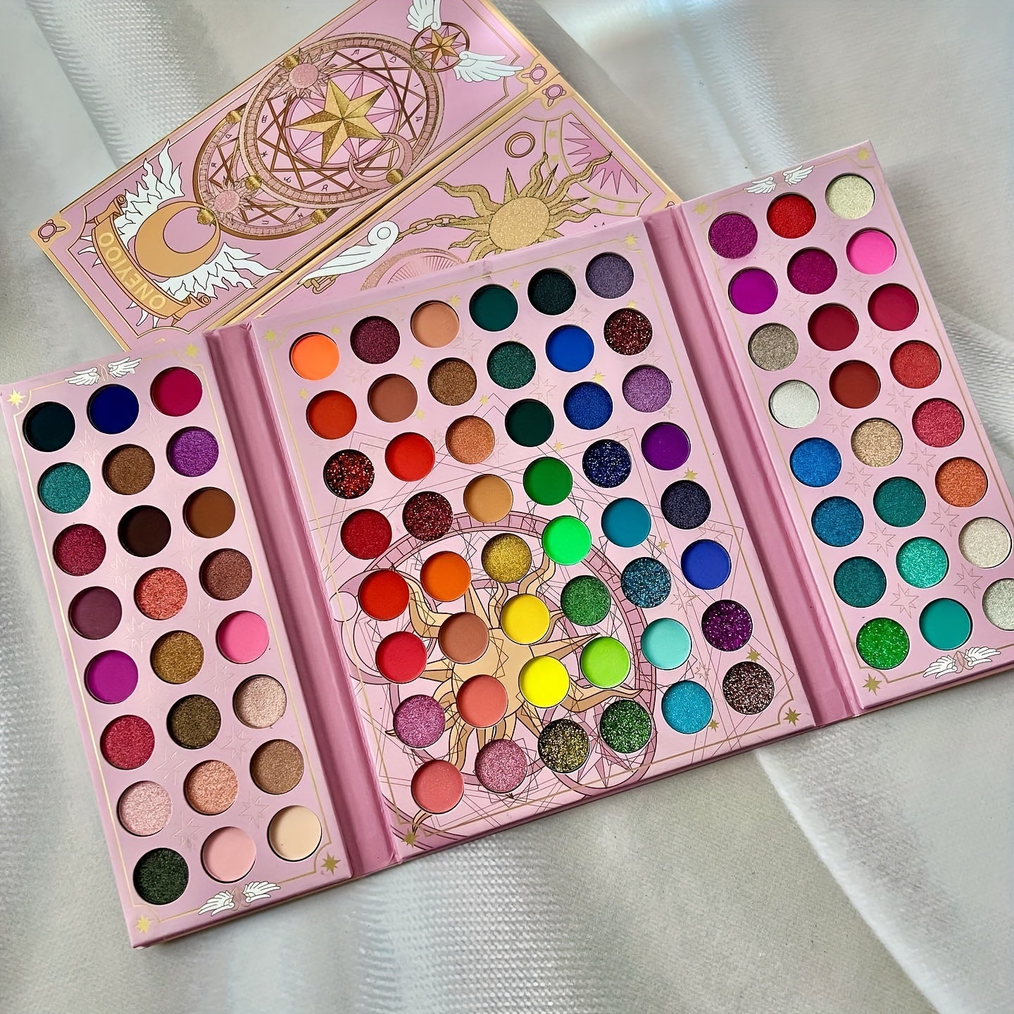 96 Colors Eyeshadow Palette Pearly Matte Glitter Finish