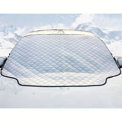 Car Windshield Snow Cover w/ 3 Strong Magnets Enlarged & Thickened Version