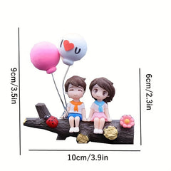 Tree Branch Couple Car Decoration Creative Car Accessories Women