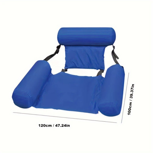 Inflatable Pool Chair Lounge Float for Ultimate Relaxation and Style