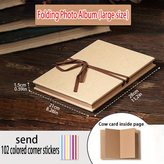 Foldable DIY Album Book Birthday Gift Creative Album Card Holder