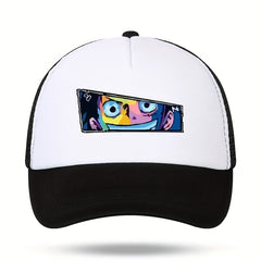 Unisex Anime Embroidered Baseball Cap for Outdoor Sport