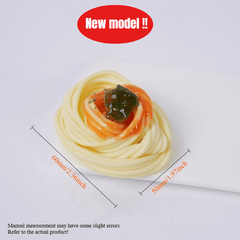 PVC Noodle Showcase with Realistic Textures & Vibrant Colors