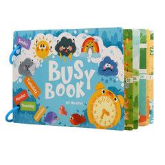 DIKOPUBBY Busy Book for Youngsters Interactive Early Learning Toy