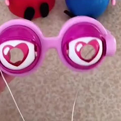 Funny Crazy Eyes Glasses Halloween Prank Toy