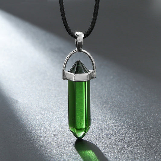 Natural Stone Energy Collar Necklace