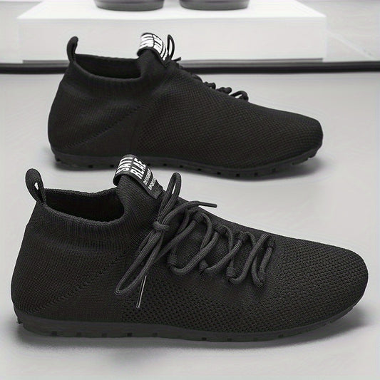 Men's Slip on Sock Sneakers Odor resistant Athletic Shoes