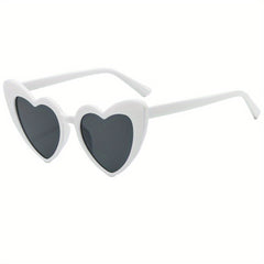 Heart Sunglasses For Women Men Casual Love Theme Candy Glasses UV400