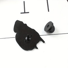 Skin Beauty Mask Jewelry Brooch Geometric Alloy Pin