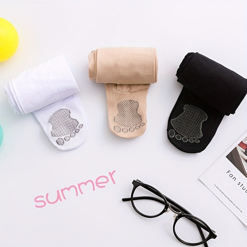 Kids Plain Pantyhose Dancing Socks Comfortable