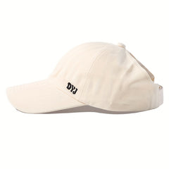Backless Ponytail Baseball Cap Casual Dad Hats