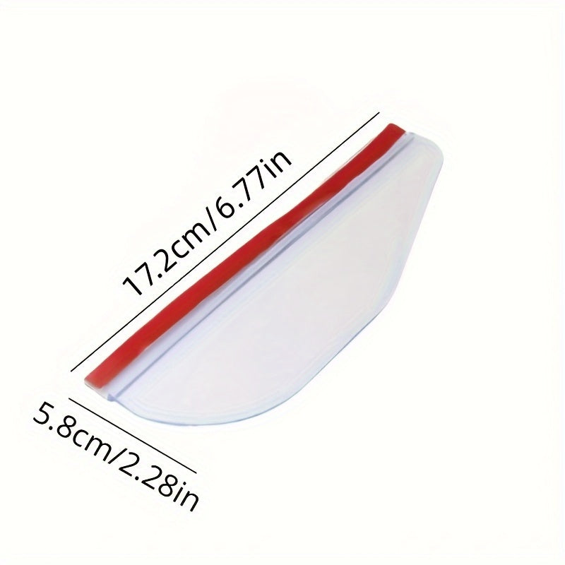 2pcs Car Rearview Mirror Rain Shield Rain Brow Reverse Reflector