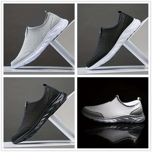 Men's Breathable Slip On Casual Shoes For Spring And Summer
