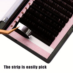 C D Curl 0.03 0.05mm Semi Permanent Eyelash Extensions