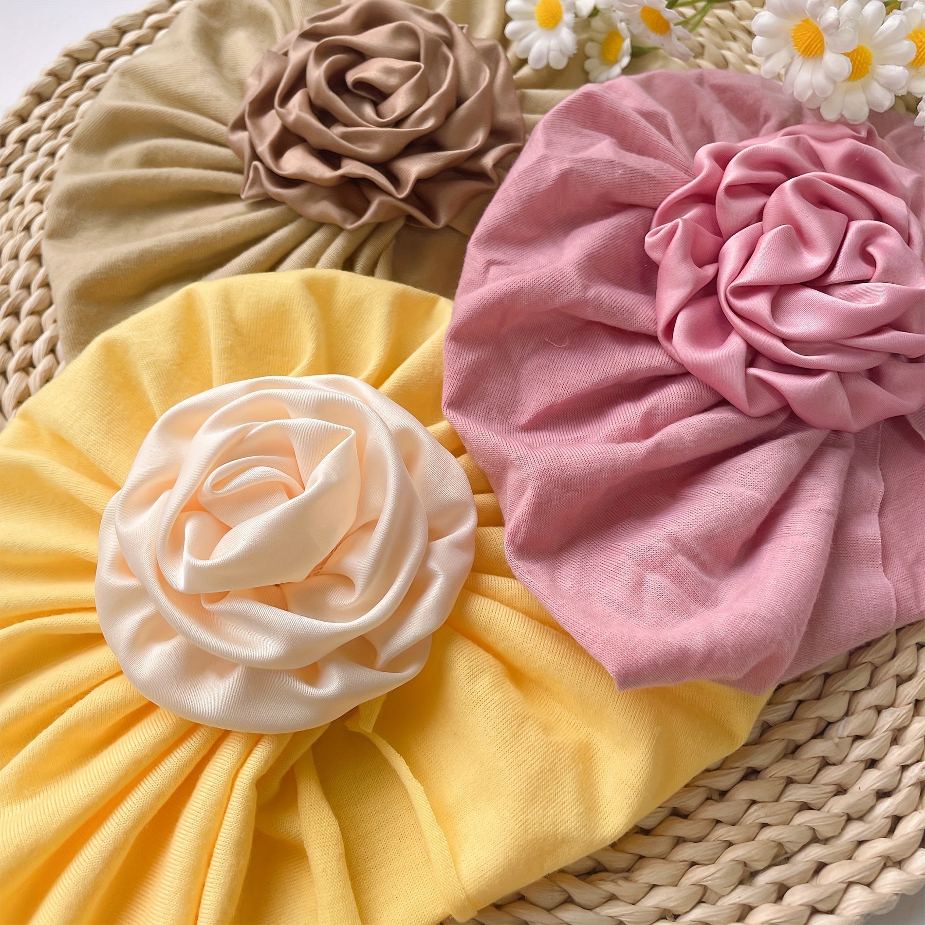 Spring Flower Baby Hat