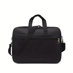 Horizontal Laptop Bag Large Capacity Shoulder Briefcase