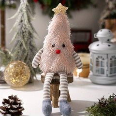 GYA Plush Christmas Tree Doll 16cm Tall Stuffed Figure Green Red Pink Xmas