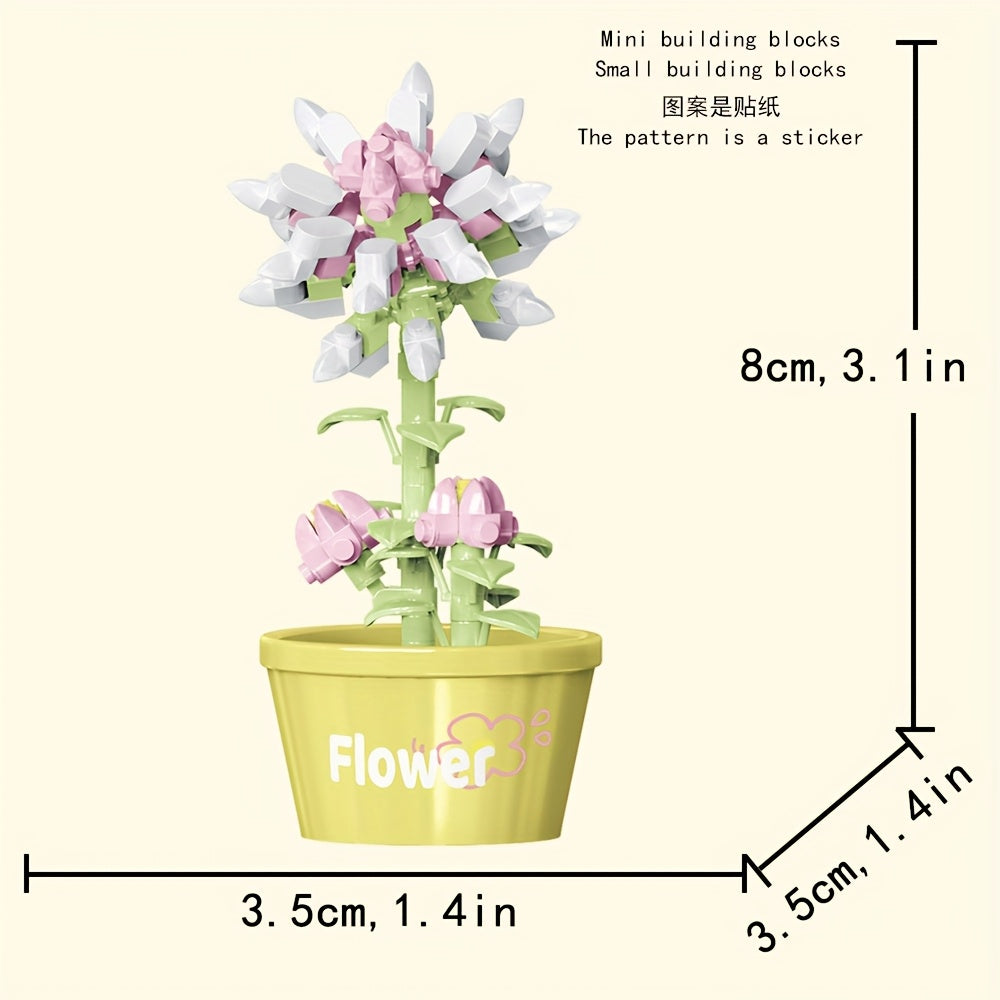 Mini Eternal Flower Building Blocks Toys