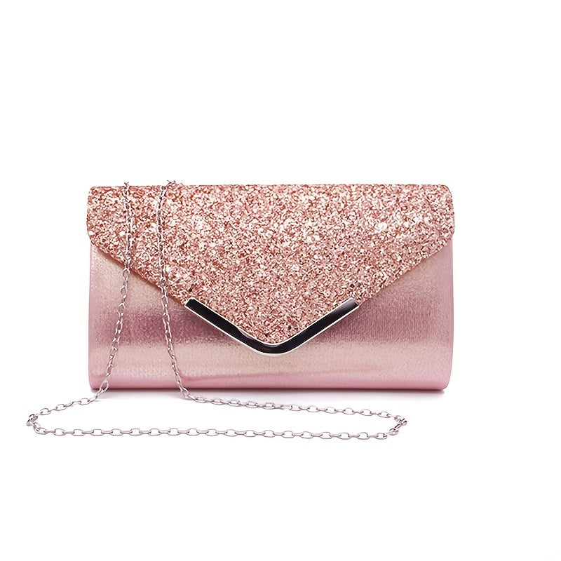 Glitter Clutch Wallet Women's Evening Bag For Party