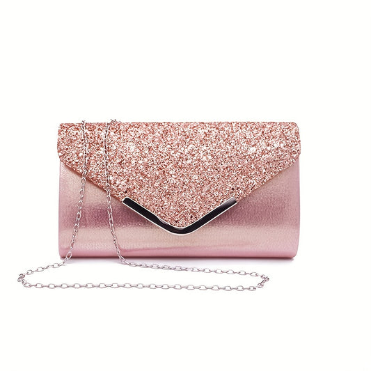 Glitter Clutch Wallet Women's Evening Bag For Party