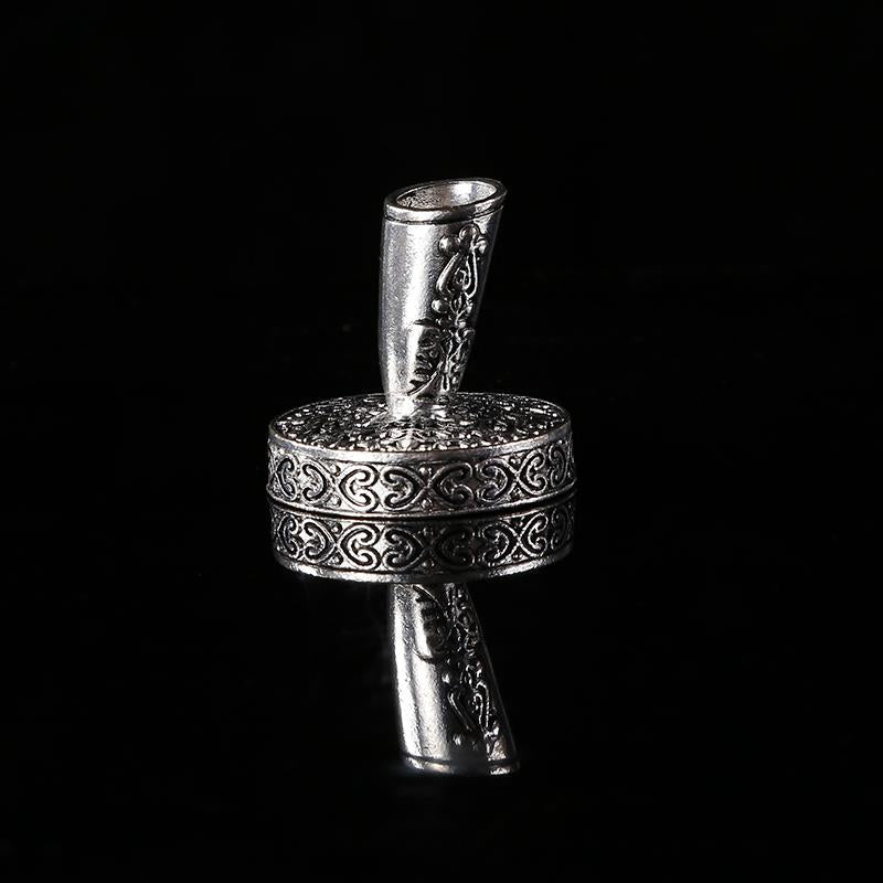 Zinc Alloy Metal Engraved Pen Holder Student & Office Decoration