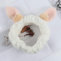 Makeup Rabbit Headband Hair Band for Face Washing Spa Skincare