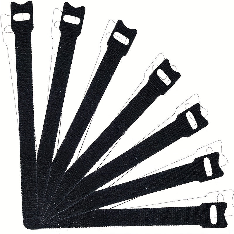 24pcs Reusable Zipper Strap Wire Organization Tape