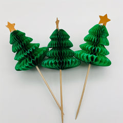 Christmas Beehive Cocktail Decoration Bamboo Stick Cake Fruit Stick Party Decor