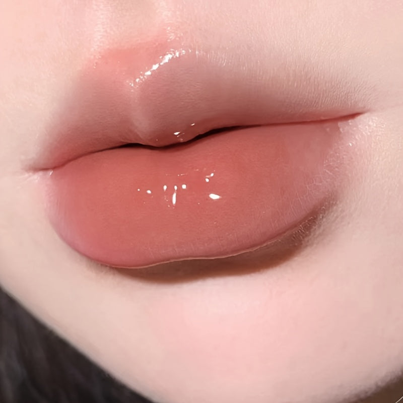 Dewy Mirror Lip Glaze Thick Glossy Plump Lips Moisturizing Lip Gloss