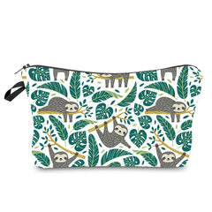 Roomy Sloth Travel Toiletry Organizer Bag - Ideal Birthday Gift for Women