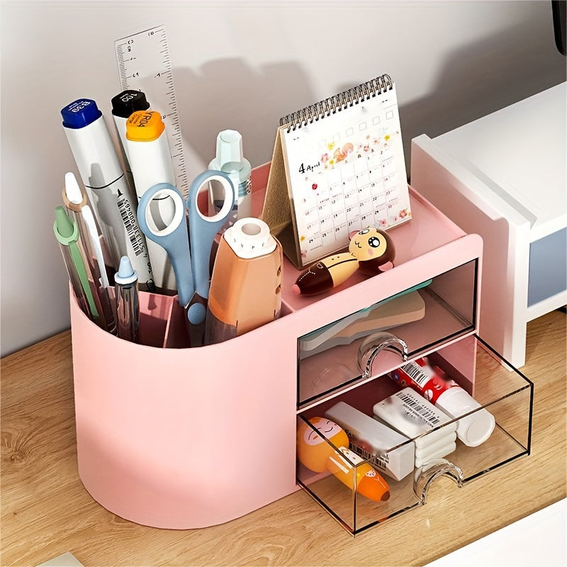 Large Capacity Pencil Holder & Storage Box for Students