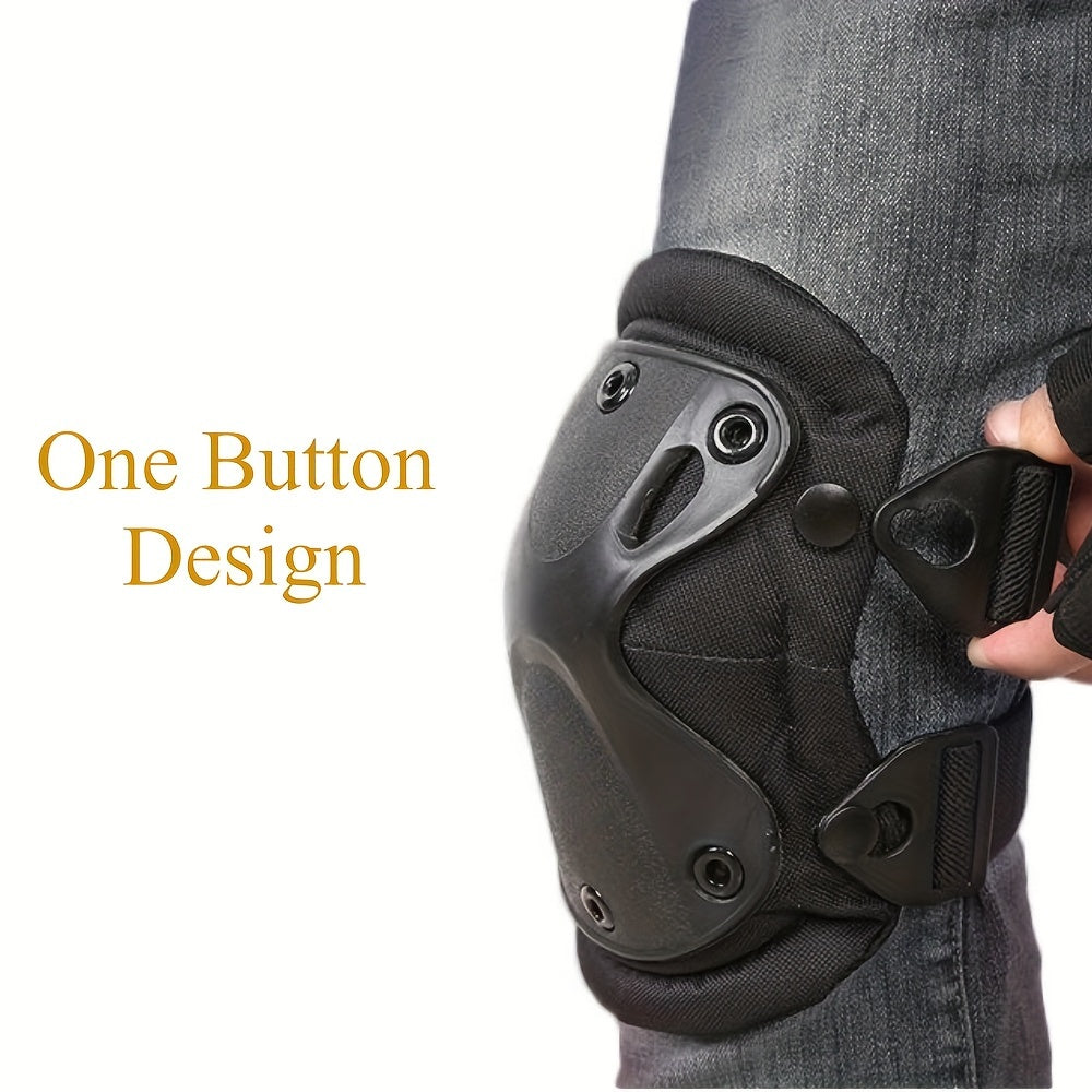 Knee & Elbow Pads Set for Climbing & Cycling